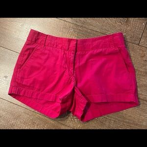👖 J crew chino pink shorts